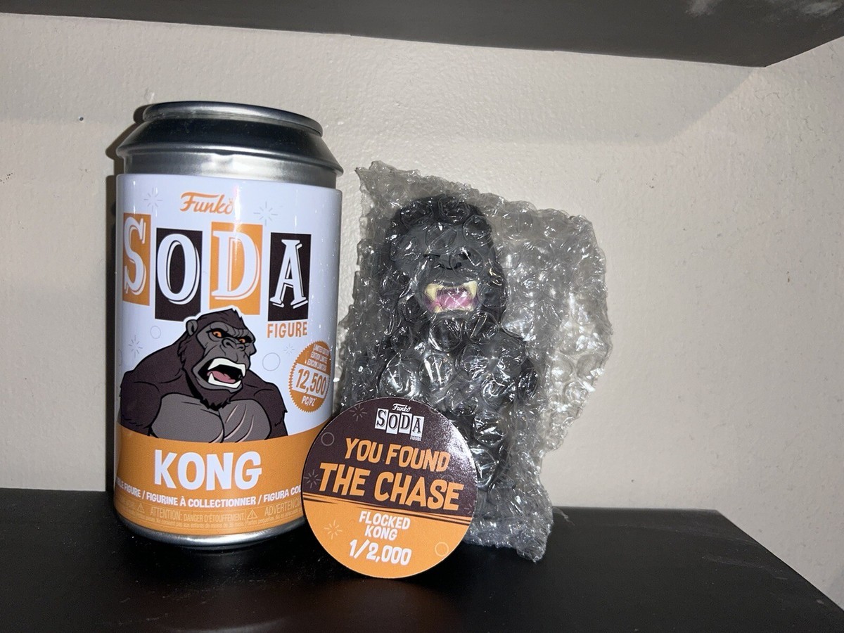 レア funko soda kong 1/2000 flocked kong Amazon.com: Funko