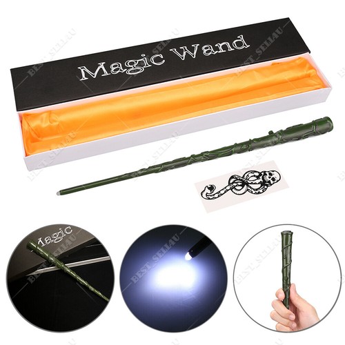 Harry Potter LED Magic Wand Hermione Dumbledore Wands Cosplay Toy Gifts w/ Boxed - Picture 17 of 24