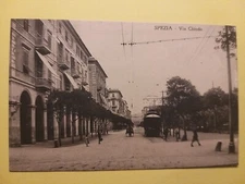 La Spezia - Via Chiodo - Tram.