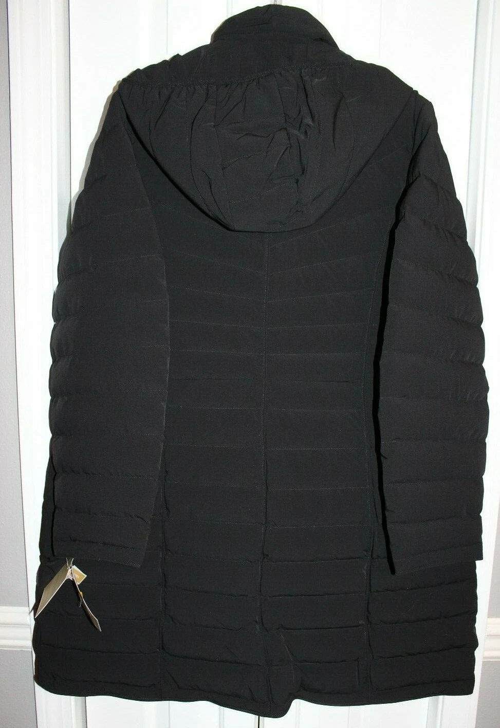 Cappotto trapuntato donna Michael Kors nuovo con etichette piumino imbottito con cappuccio taglie forti 1X