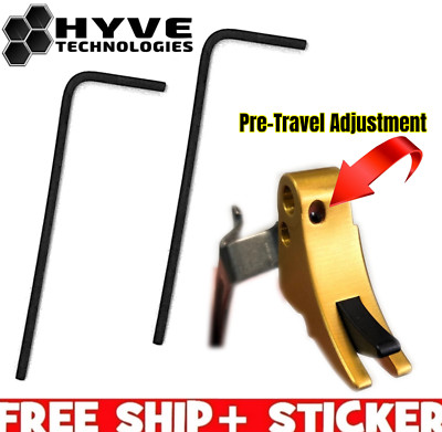 Hyve Technologies MONARCH WRENCH for Trigger Pre-Travel Adjustment 2 Pack GL0CK