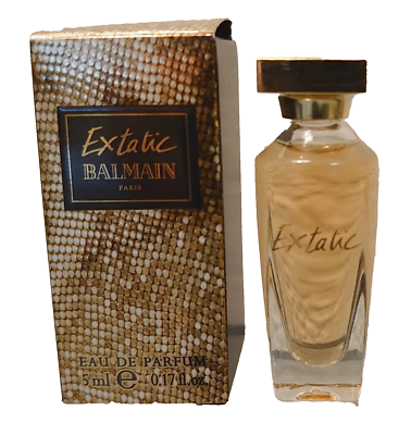 Balmain Extatic Eau De Parfum 5ml MINIATURE 2014 Rose,Pear