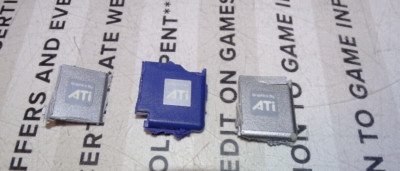 Nintendo GameCube DOL-001/DOL-101(USA)/(JAPAN) Cut-Out ATI Stickers-You pull it