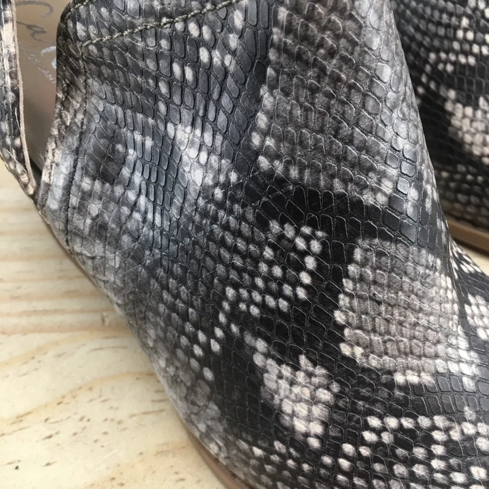 Botas Carlos By Carlos Santana Mujer 6 Carmin Piel de Serpiente Multicolor Imitación Cuero Foto 4 de 4