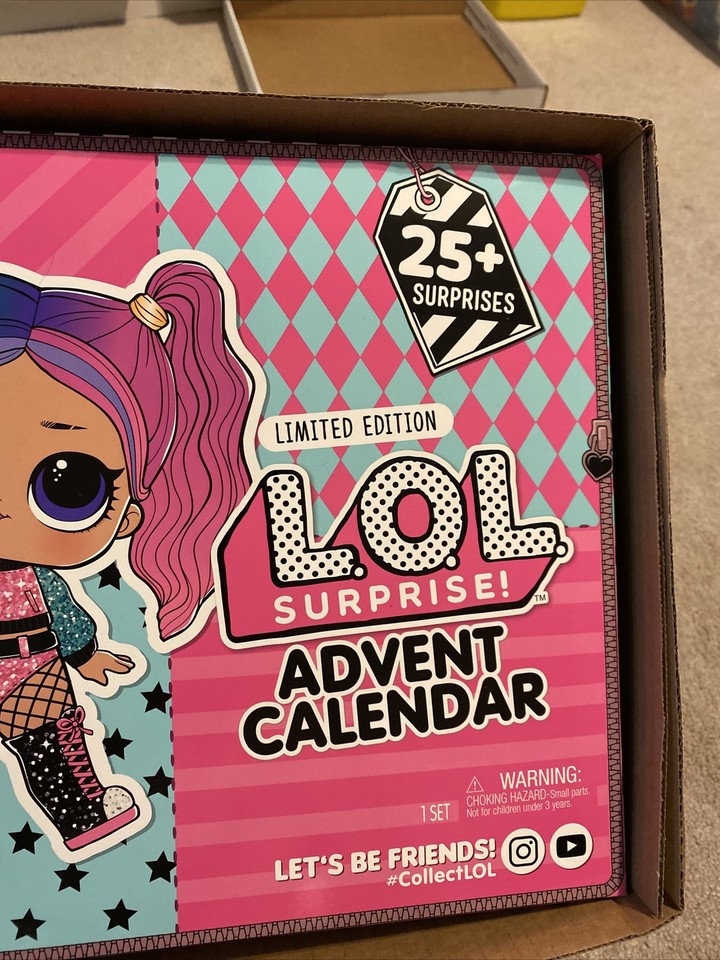 LOL Surprise Doll Outfit Of The Day OOTD Limited Edition Advent Calendar  2020 | eBay