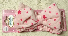 Pippa Pink Makeup Plush Headband by The Vintage Cosmetic Company/New In Package*