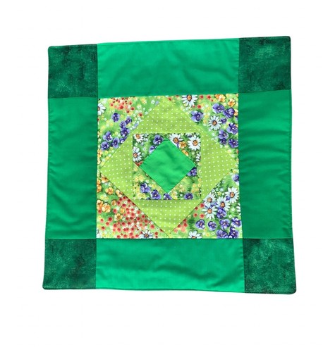 Green Old Believer prayerRug Russian orthodox Podruchnik Подручник PrayerQuilt