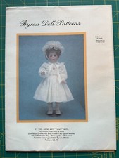 Byron Doll Patterns BY-198 "Fany" Girl - New Old Stock/Uncut