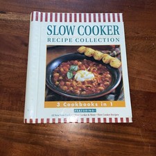 SlowCooker Recipe Collection - 3 Cookbooks In 1 - Hardcover, Spiral Pages