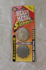 NOS, BRASS HEAVY METAL SLAMMERS ( 2 ) PACK MADE IN USA