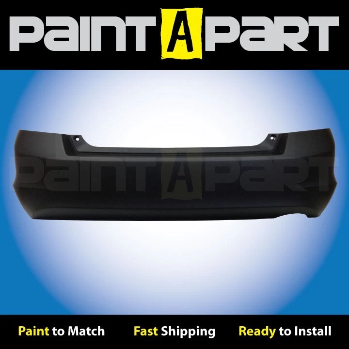 Fits: 2011 2012 Honda Accord (4CYL) Rear Bumper Painted NH700M Satin Silver Met — 第 2/4 张图片