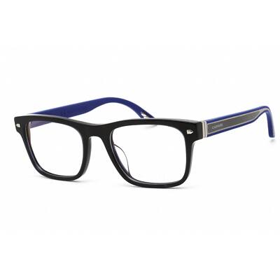 Chopard Men's Eyeglasses Full Rim Black and Shiny Opaline Blue Frame VCH326 0956