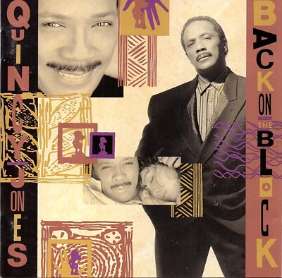 QUINCY JONES  back on the block  QUEST/ WARNER BROS. CD.