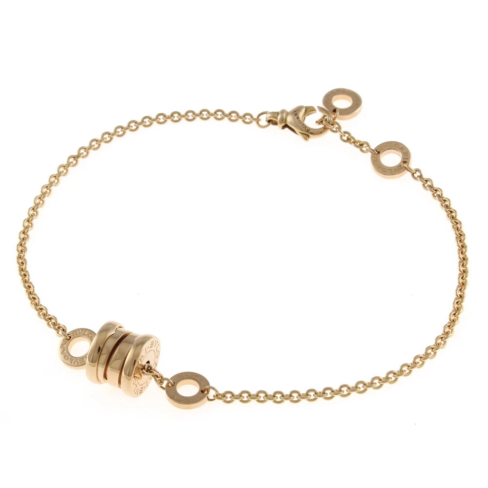 BVLGARI Bracelet K18 Pink Gold B zero.1 used eBay