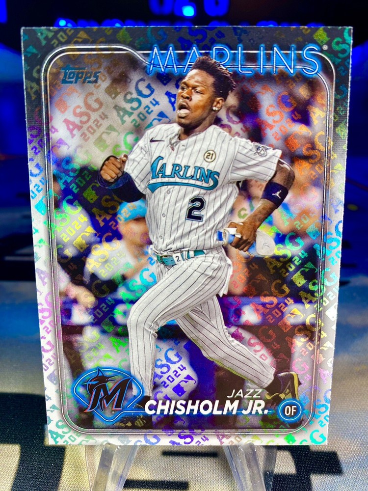 2024 Jazz Chisholm Jr. Topps All-Star Game Foil Stamped #223 Miami Marlins