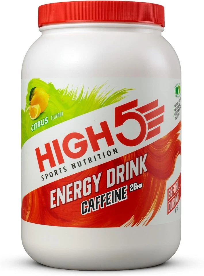 HIGH5 Energy Drink Caffeine 2.2kg - Hydration, Electrolytes, 48 Servings, Citrus