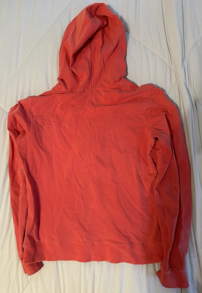 BCBG Maxazaria Medium Pink Hoodie With Rhinestone Embellishments - Image 3 of 4