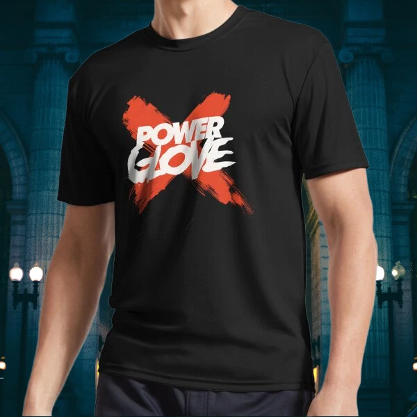 NEW! Power Glove X Logo Long Sleeve T-Shirt Funny Size S to 5XL