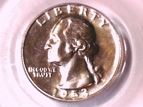 1953 Proof Washington Quarter PCGS PR 65 DDO FS-101 FS-022.1 18703441