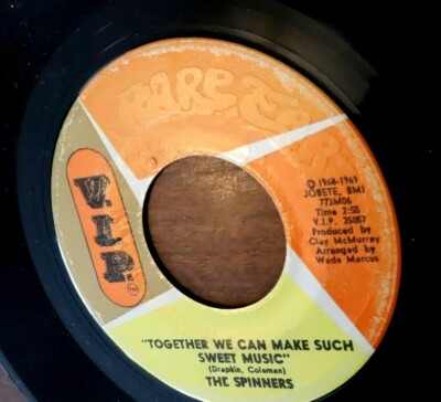 Scarce LABEL ERROR SPINNERS VIP 25057 It's A Shame VG RARE EARTH OVERPRINT