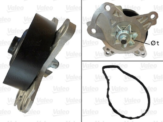 Pompe à eau VALEO 506982 pour un refroidissement optimal du moteur de votre berline ou SUV