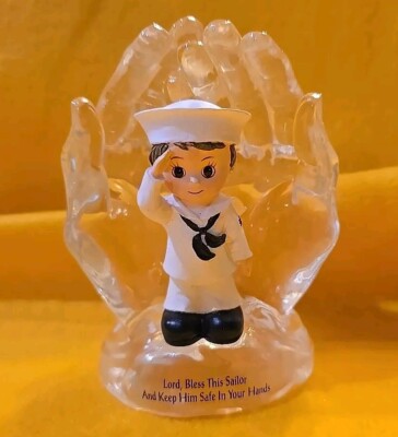 The Lords Hands Collection  Bless This Sailor-Keep Safe In Your Hands  Figurine