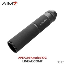 AIM7 APEX 2.0 Knurled Modular Comp OC 223/308/9mm/45ACP/30CA