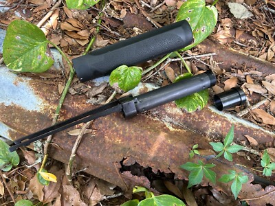 Mossberg  500 Action Slide Assembly 6 1/2'' = Hogue Adaptor Nut + Forend