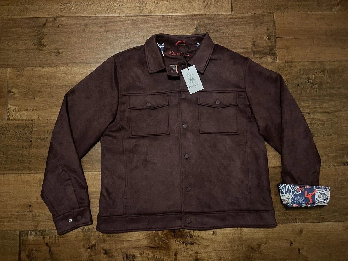 Robert graham hotsell suede jacket