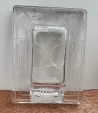 Rennie Mackintosh Stil ge&auml;tztes Glas kleiner Bilderrahmen