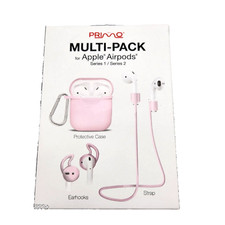 Apple Airpods for Series 1  2 Protective Case Primo Multi-Pack Earhooks Strap