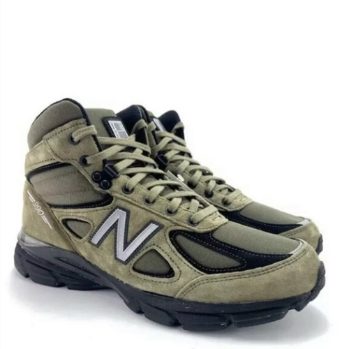 New balance 990 v4 para Hombre Tenis Botas Trail Running Verde militar  hecho en EE. UU. | eBay