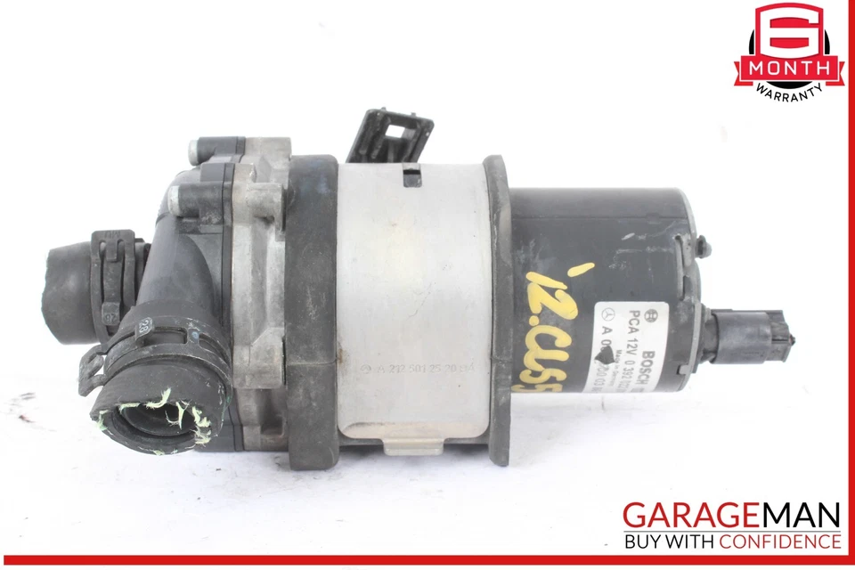 02-18 Mercedes W218 CLS550 CL600 CLS55 AMG AUX Bomba de agua de circulación auxiliar Foto 3 de 4