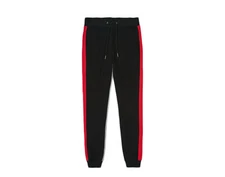 Le Tigre Retro Logo Jogger Red/Black/Grey Men's Sweatpants LT558-RED