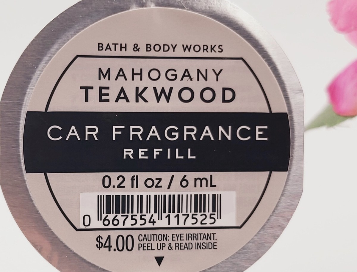 Bath Body Works Car Scentportable Fragrance Refill Mahogany