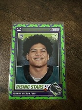 Johnny Wilson 2024 Score A Treat Rookie Card RC Bats Parallel #29 Rising Stars. rookie card picture