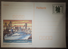 DDR, Ganzsache, Bauwerke und Denkmäler, MS Arkona, P 109/02, Neu