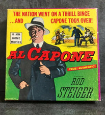 8 MM Film No. 550, 3" reel B W Al Capone with Rod Steiger, used