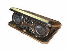 Vintage Folding Empire Sport Glass Red Pocket Binocular Theater 2.5x