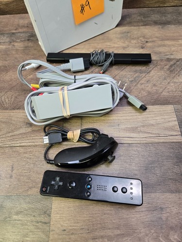 Pacchetto console Nintendo Wii RVL-001 (USA) con controller e cavi testata funzionante - Foto 63 di 102