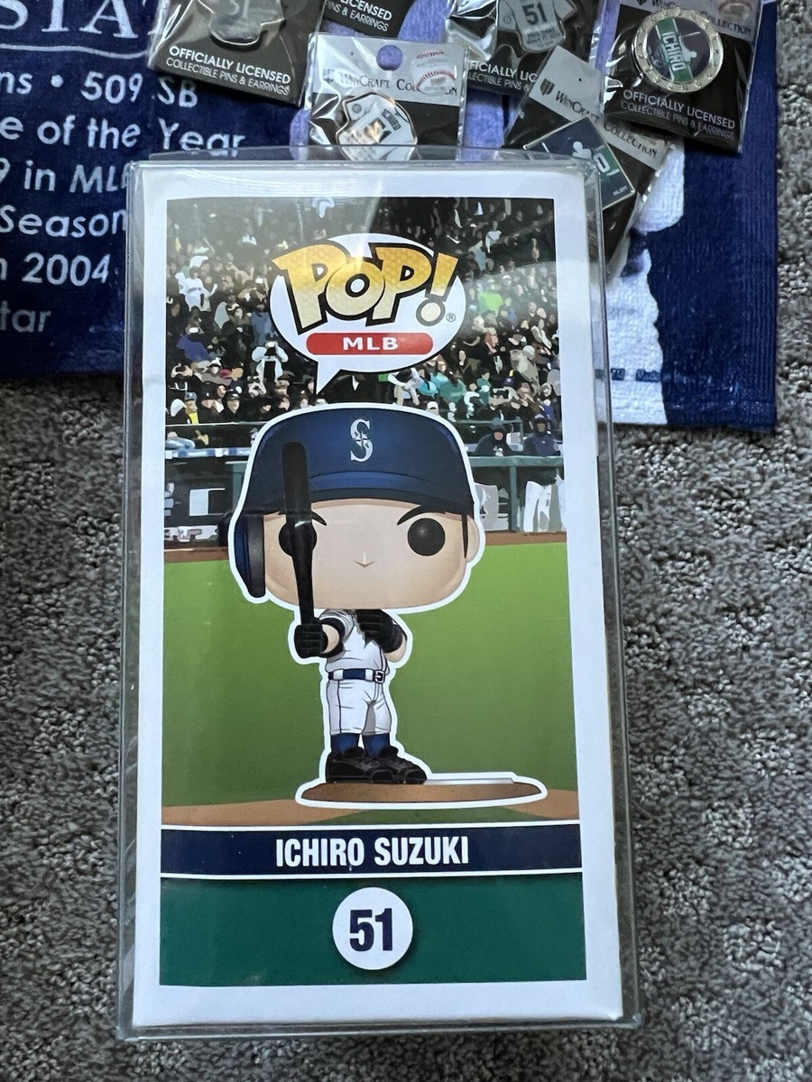 Ichiro Suzuki POP! MLB フィギュア 51 買って下さい‼️ Funko Pop! Sports MLB Seattle Mariners Ichiro Suzuki (Blue