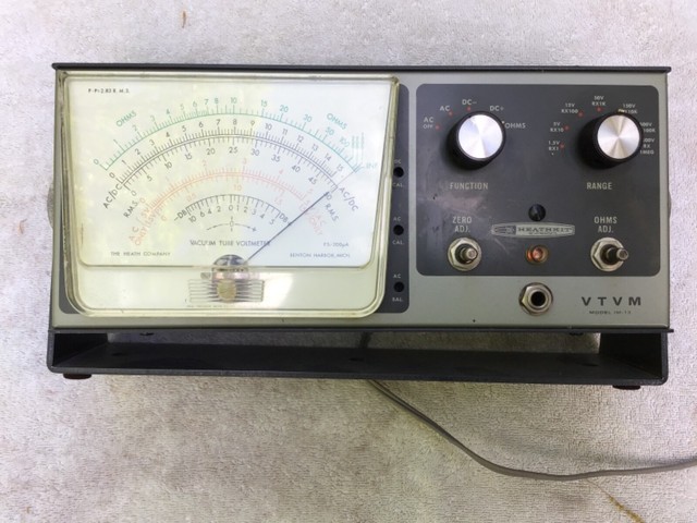 Heathkit VTVM Model Im-13 Vacuum Tube Volt Meter E6 for sale online