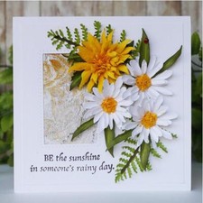 Chrysanthemum Flower Metal Cutting Dies Die Scrapbook Paper Craft Stencils DIY