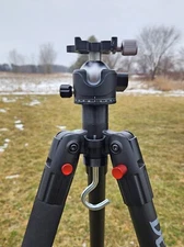 Bog Death Grip Tripod Ball Head Adapter and 1" riser - 1/4" Thread