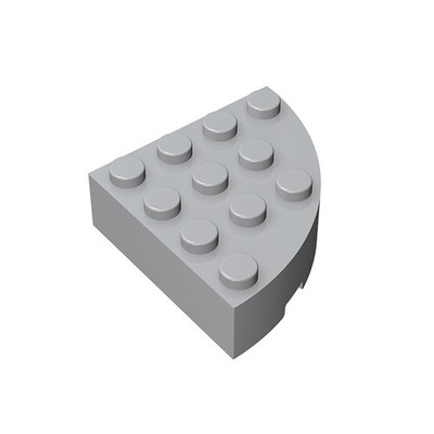 20x 2577 Brick Round Corner 4 x 4 Full Brick Bricks, Pieces & Parts