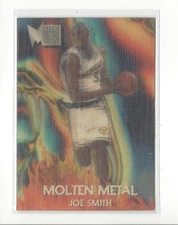 1996-97 Metal Molten Metal #8 Joe Smith Warriors