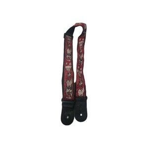 Planet Waves Electric Guitar Strap Joe Satriani Woven Adjustable Up In Flames