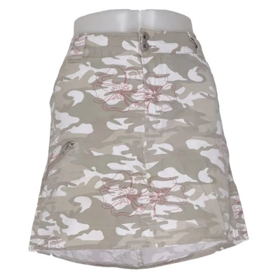 Madonna, Skort, Größe: L, Grün/Weiß, Baumwolle/Polyamid, Camouflage, Damen #Dsq - Bild 1 von 4