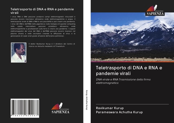 Teletrasporto Di DNA E RNA E Pandemie Virali Ravikumar Kurup (U. A.) Taschenbuch-image
