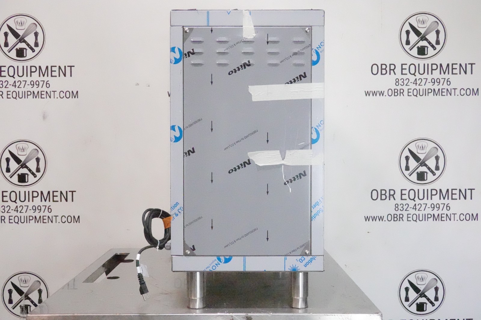 NEW EMPERO 3 ROLLER VERTICAL NATURAL GAS ROTISSERIE MODEL EMP.3EG-USA (CAPACITY